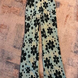 Green Pants Urban Outfitters Green Yellow Black Pants NWOT XS St Patrick’s Day